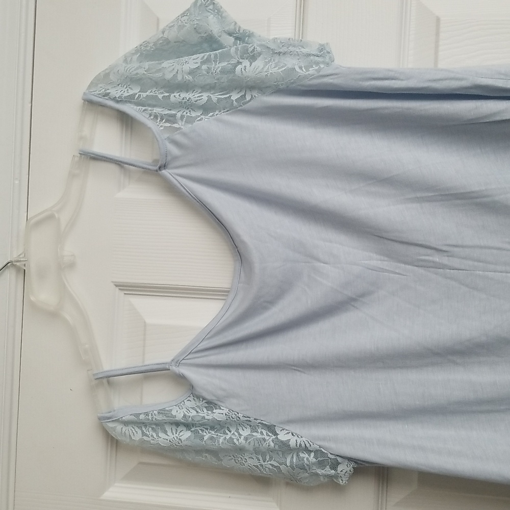 Glitz Women's off-shoulder Top with lace sleeves Women’s plus size 2X - Picture 8 of 11